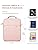 MoKo 9-11 Inch Tablet Sleeve Bag Handle Carrying Case with Shoulder Strap Fits New 11-inch iPad Pro M4/iPad Air M2, iPad 10th 10.9, iPad 9/8/7th 10.2, iPad Air 5/4th 10.9, Tab S8/S9 11, Pink
