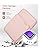 MoKo 9-11 Inch Tablet Sleeve Bag Handle Carrying Case with Shoulder Strap Fits New 11-inch iPad Pro M4/iPad Air M2, iPad 10th 10.9, iPad 9/8/7th 10.2, iPad Air 5/4th 10.9, Tab S8/S9 11, Pink