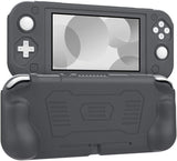 MoKo Protective Case for Switch Lite, Silicone Soft Grip Cover Case, Kids Friendly Ergonomic Grip Case Cover Shell Anti-Collision Non-Slip Shockproof Case Compatible with Switch Lite - Blue