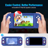 MoKo Protective Case for Switch Lite, Silicone Soft Grip Cover Case, Kids Friendly Ergonomic Grip Case Cover Shell Anti-Collision Non-Slip Shockproof Case Compatible with Switch Lite - Blue