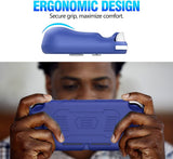 MoKo Protective Case for Switch Lite, Silicone Soft Grip Cover Case, Kids Friendly Ergonomic Grip Case Cover Shell Anti-Collision Non-Slip Shockproof Case Compatible with Switch Lite - Blue
