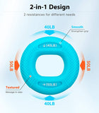 MoKo Hand Grip Exerciser Strengthener Ring, 3 Pack Finger Physical Hand Gripper Wrist Forearm Workout Trainer Silicone Gripper for Hand Exercising (20/30LB,30/40LB,40/50LB)/(40/50LB,50/60LB,70/80LB)