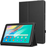 MoKo Case Fit Samsung Galaxy Tab Advanced2 T583 10.1" Tablet, Ultra Compact Protection Premium Folding Stand Slim Smart Cover Case for Galaxy Tab Advanced2 T583 10.1 Inch 2019 Tablet - Black