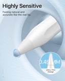 MoKo 10 Pack Pencil Tips Cover Fit iPad Pencil, Compatible with Apple Pencil 1st Gen/Pencil 2nd Generation,Pen Nibs Cover for Drawing Writing Anti-Slip Silicone Lightweight Protective Case,Multi Color