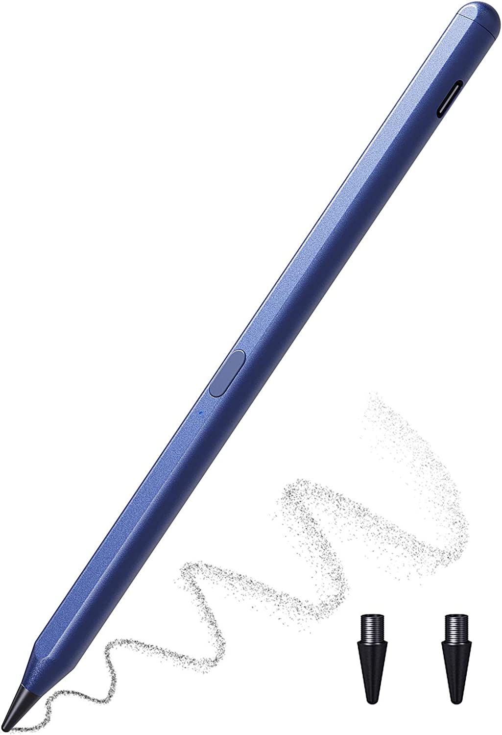 MoKo Stylus Pen for iPad with Palm Rejection, iPad Pencil for 2018-2022 Apple iPad 9th 8th 7th 6th Generation iPad Air 5th 4th 3rd Gen iPad Pro 11-12.9 Inch iPad Mini 6th 5th Gen,Tilt & Magnetic, Pink