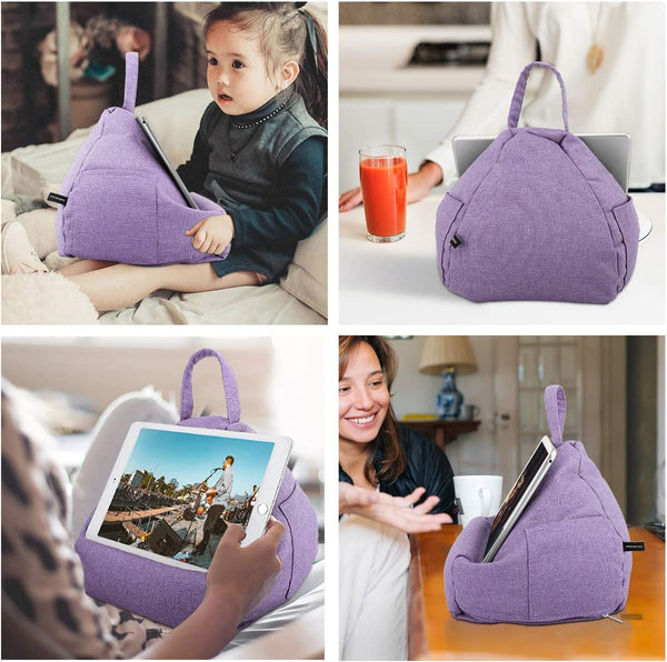 MoKo Tablet Pillow Stand, Lap Pillow Bed Sofa Soft Cushion Holder