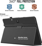 MoKo Case Fit Samsung Galaxy Tab Advanced2 T583 10.1" Tablet, Ultra Compact Protection Premium Folding Stand Slim Smart Cover Case for Galaxy Tab Advanced2 T583 10.1 Inch 2019 Tablet - Black