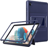 MoKo Case Fits Samsung Galaxy Tab A8 10.5 Inch 2022 (SM-X200/SM-X205/SM-X207), Shockproof Full Body Rugged Stand Back Cover Built-in Screen Protector Fit Galaxy Tab A8 10.5" 2022 Tablet, Green