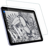 MoKo 2-Pack Paper Feeling Matte Screen Protector Fit iPad Air 5th/4th Gen 10.9 2022/2020, iPad Pro 11 2018/2020/2021, Anti-Scratch Anti-Glare Bubble-Free PET Clear Film Support Apple Pencil,Matte