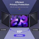 MoKo Magnetic Privacy Screen Protector for iPad Air 5th/4th Generation 10.9-inch 2022/2020, iPad Pro 11 2021/2020/2018, Removable & Reusable Anti-Spy Easy-Install PET Film Support Apple Pencil, Matte