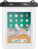 MoKo Waterproof Tablet Case, Tablet Pouch Dry Bag Fit iPad 9, iPad 10.2 2020, iPad Mini 6/5/4/3, iPad Air 5 10.9/4, Air 3 10.5, iPad Pro 11 2021/10.5, iPad 9.7, Galaxy Tab S6/S7, Tab A 9.7, up to 12"