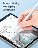 MoKo [10 Pack Pencil Tips Cover Fit iPad Pencil, Compatible with Apple Pencil 1st Gen/Pencil 2nd Generation, Pen Nibs Cover for Drawing Writing Anti-Slip Silicone Lightweight Protective Case, Pink