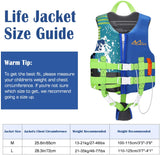 MoKo Swimming Vest for Kids, Children Swim Vests Water Activity Equipment Cute Pattern Watersports Swimming Device for Toddlers Boys Girls 50-90 lbs(L Size) 37-50 lbs (M Size)