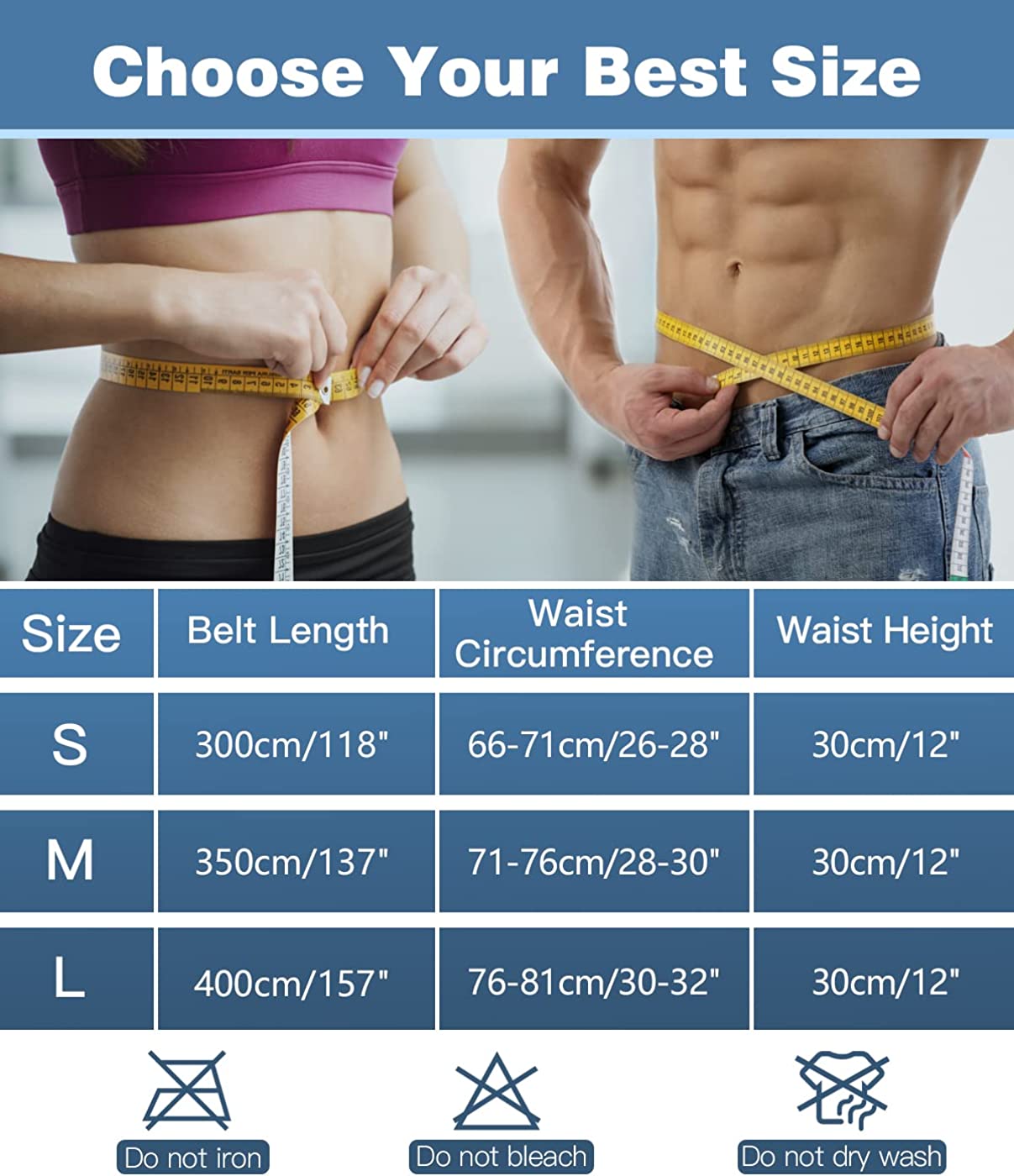 MoKo Sweat Waist Trainer for Women One Belts, Waist Trimmer Workout Corset Waist Trainer Cincher Trimmer Shaper Zipper