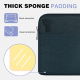 MoKo 7-8 Inch Tablet Sleeve Bag, Carrying Case Fit with iPad Mini 6/5/4/3/2, Samsung Galaxy Tab A7 Lite 8.7" / Tab A 8.0", New Fire 7, Indigo