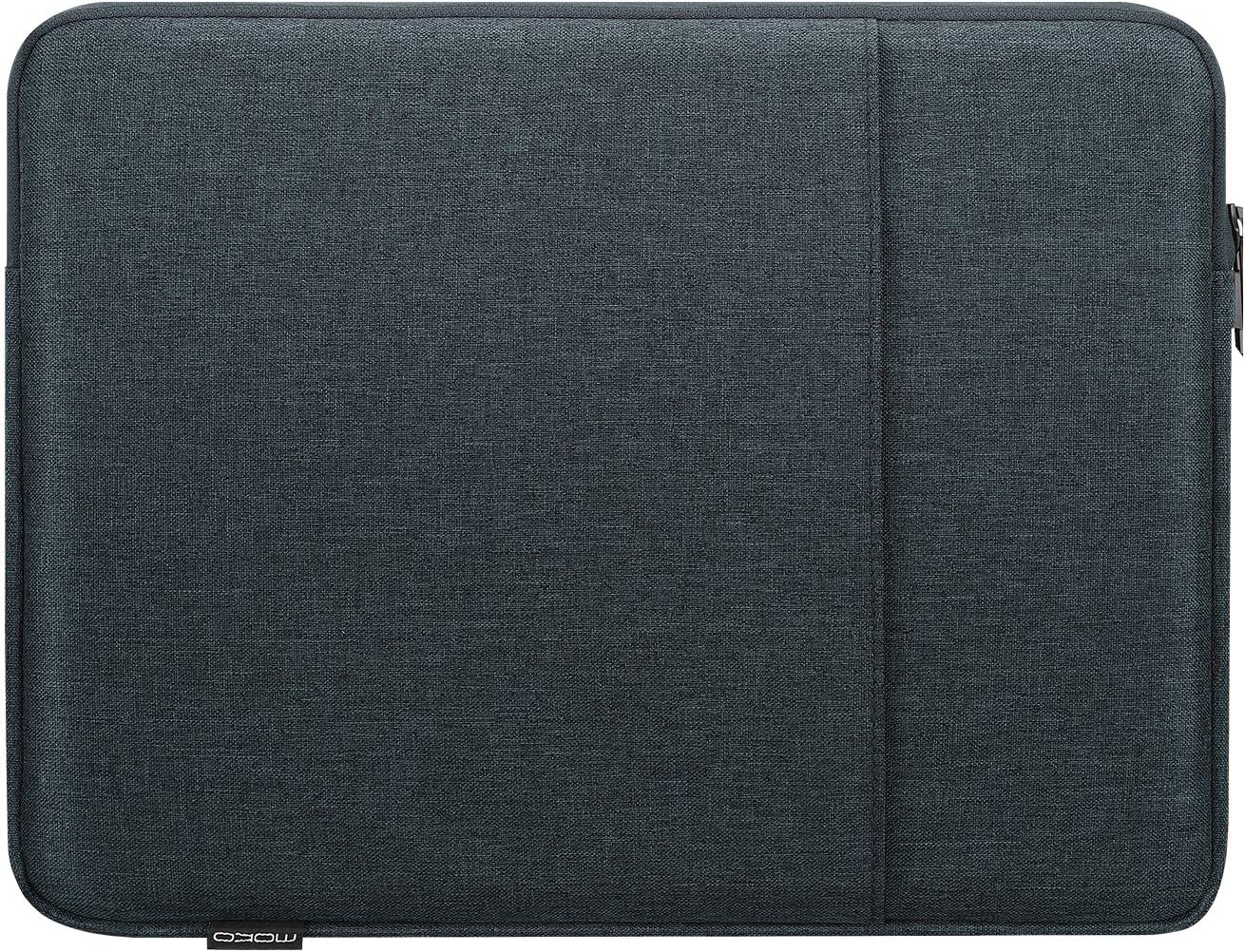 MoKo 9-11 Inch Tablet Sleeve Bag Carrying Case Fit iPad air 5 10.9" 2022, iPad Pro 11 2021-2018, iPad 9/8/7th Gen 10.2, iPad Air 4 10.9, iPad Air 3 10.5, Tab S8/S7/A7 Lite/Tab A 10.1, Forest Green