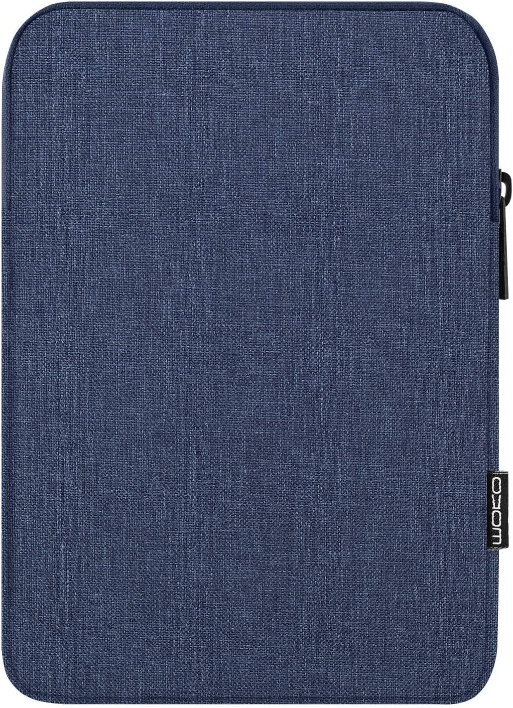 MoKo 12.9 Inch Laptop Sleeve Case Fits iPad Pro 12.9 2021-2018, iPad Pro 12.9 2017/2015, Tab S8+ 12.4", Surface Laptop Go 12.4", Polyester Bag Fit with Apple Pencil and Smart Keyboard, Space Gray