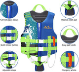MoKo Swimming Vest for Kids, Children Swim Vests Water Activity Equipment Cute Pattern Watersports Swimming Device for Toddlers Boys Girls 50-90 lbs(L Size) 37-50 lbs (M Size)