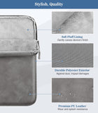 MoKo 7-8 Inch Tablet Sleeve Case, Double Pocket Stitching Case Fits iPad Mini (6th Gen) 8.3" 2021, iPad Mini 5/4/3/2/1, Samsung Galaxy Tab S2 8.0, Tab A 8.0, NeuTab 7", ZenPad Z8s 7.9, Light Gray
