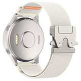 18mm Elastic Nylon Watch Band for Garmin Venu 3S/4 41mm/2S/Vivoactive 4S/Vivomove 3S/Forerunner 265S/255S/255S Music, Quick Release Parachute Buckle Nylon Smartwatch Strap for Men Women