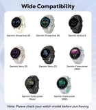 18mm Elastic Nylon Watch Band for Garmin Venu 3S/4 41mm/2S/Vivoactive 4S/Vivomove 3S/Forerunner 265S/255S/255S Music, Quick Release Parachute Buckle Nylon Smartwatch Strap for Men Women