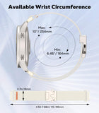 18mm Elastic Nylon Watch Band for Garmin Venu 3S/4 41mm/2S/Vivoactive 4S/Vivomove 3S/Forerunner 265S/255S/255S Music, Quick Release Parachute Buckle Nylon Smartwatch Strap for Men Women