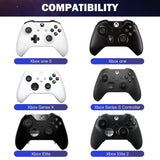 MoKo Green Backlight Chatpad for Xbox One Controller, Xbox Series X/S, 2.4G Receiver Chatpad Wireless Message Keyboard Keypad with Headset/Audio Jack for Xbox One/One S/Elite/2 Controller, Black