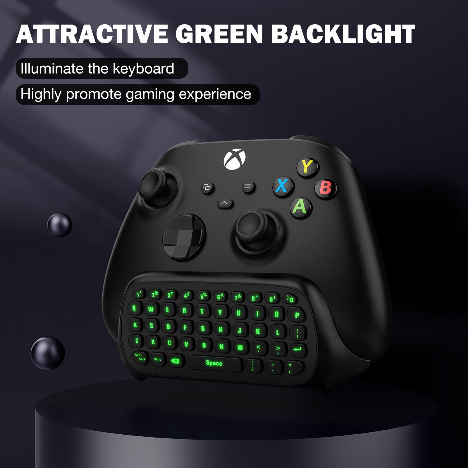 Xbox Message Controller MoKo Green Backlight Chatpad for Xbox One Controlle – Mokodirect