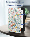 MoKo Case for Kobo Clara BW/Colour/2E 6", Ultra Slim Lightweight Auto Wake/Sleep Cover Folio for Kobo Clara 6" 2024, Flowers