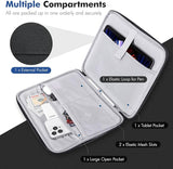 MoKo 9-11 Inch Tablet Sleeve Carrying Case with Handle, Padded Protective Travel Bag for New 11-inch iPad Air 4 2026/Pro M5/ A16, iPad 10th/Air 5/4th 10.9, i-Pad 9/8th 10.2,Tab S9/S8 11, Black