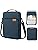 MoKo 13.3-14 Inch Laptop Sleeve Bag Fits MacBook Air 13 M3 M2 2024-2018, MacBook Pro 14 M3 M2 2024-2021, Tab S8 Ultra 14.6", Handle Carrying Case with Shoulder Strap, Indigo