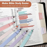 MoKo Bible Cover, Large Bible Cover Case for Women, Multi-Pockets Bible Carrying Church Bag Bible Book Cover with Pen Slots, Handle & Shoulder Strap, Black