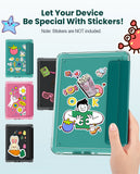 MoKo Detachable Magnetic Case for All-new 7" Kindle Paperwhite 12th Generation 2024 & Kindle Colorsoft 2024/2025,Ultra Clear Back Scratch-Proof Light & Shell Cover with Auto Wake/Sleep, Jade Green