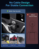 MoKo CarPlay Wireless Adapter for iPhone, Convert Wired CarPlay to Wireless Dongle Box, Plug and Play Stable Bluetooth Car Play Adapter for iPhones iOS 10+ and Cars with Built-in Wired Car Play