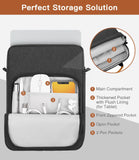 MoKo 9-11 Inch Tablet Sleeve Bag, Fits iPad Air 5/4th 10.9, iPad 9/8/7th 10.2, iPad 10th Gen. 10.9, iPad Pro 11 Inch, Tab S8/S9 11, Multifunctional Bag with Shoulder and Headphone Port, Black