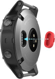 Moko 10-Stück Silikon Staubstecker kompatibel mit Garmin Uhren | Passend für alle Serien Fenix, Forerunner, Instinct, Venu, Vivoactive, Effektiver Ladeanschluss-Staubschutz, Multicolor B