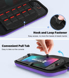 MoKo Carrying Case for Nintendo Switch 2 2025, Protective Hard Shell Portable Travel Carry Case Pouch Holds 10 Cartridges w/Pockets for Switch 2 Accessories and Games, Purple