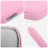 MoKo 9-11 Inch Tablet Sleeve Bag Carrying Case Fits New 11inch iPad Air M3, iPad A16 2025, iPad Pro 11 M4, Air 5/4/3, iPad 10/9/8th Gen, Tab S8/S9 11", Pink