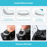 MoKo 18 Pcs Precision Aim Assist Rings for ROG Ally, Legion Go, PS5, Steam Deck, PS4, Xbox Series X/S, Xbox One, Switch, OLED, Pro Controller - 4 Different Strengths