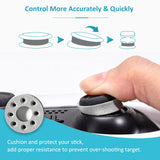 MoKo 18 Pcs Precision Rings Aim Assist Rings Motion Control for ROG Ally, Legion Go, PS5, Steam Deck, PS4, Xbox Series X/S, Xbox One, Switch, OLED, Switch Pro Controller, 4 Different Strengths