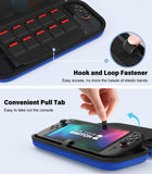 MoKo Carrying Case for Nintendo Switch 2 2025, Protective Hard Shell Portable Travel Carry Case Pouch Holds 10 Cartridges w/Pockets for Switch 2 Accessories and Games, Indigo