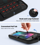 MoKo Carrying Case for Nintendo Switch 2 2025, Protective Hard Shell Portable Travel Carry Case Pouch Holds 10 Cartridges w/Pockets for Switch 2 Accessories and Games, Black