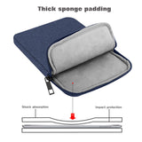 MoKo 9-11 Inch Tablet Sleeve Bag Carrying Case Fits New 11inch iPad Air M3, iPad A16 2025, iPad Pro 11 M4, Air 5/4/3, iPad 10/9/8th Gen, Tab S8/S9 11", Navy Blue
