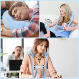 MoKo Neck Phone Holder, Lazy Gooseneck Phone Pillow Holder Bracket, 360° Rotate Phone Tablet Stand for 4"-11" Device, fits iPhone 16/Pro/Pro Max/Plus, iPhone 15/Pro/Pro Max/Plus, iPhone 14/Pro/Pro Max