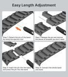 MoKo Titanium Band Compatible with Apple Watch Ultra 3/2/1 49mm,S11/S10 46mm,9/8/7 45mm,SE3/SE2/SE/6/5/4 44mm,3/2/1 42mm,Titanium Replacement Watch Band with Folding Clasp