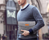 MoKo 9-11 Inch Felt Tablet Sleeve Bag Carrying Case Fits Tab S8 11", iPad Pro 11 inch, iPad 10th Generation 10.9", iPad 9th/8th/7th 10.2", iPad Air 5/4th 10.9", iPad 9.7", Tab A8 10.5" - Light Gray