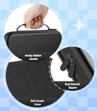MoKo Carrying Case for Nintendo Switch 2(2025), Protective Hard Shell Portable Travel Carry Case Pouch holds 10 Cartridges with Pockets for Switch 2 Accessories and Games, Black