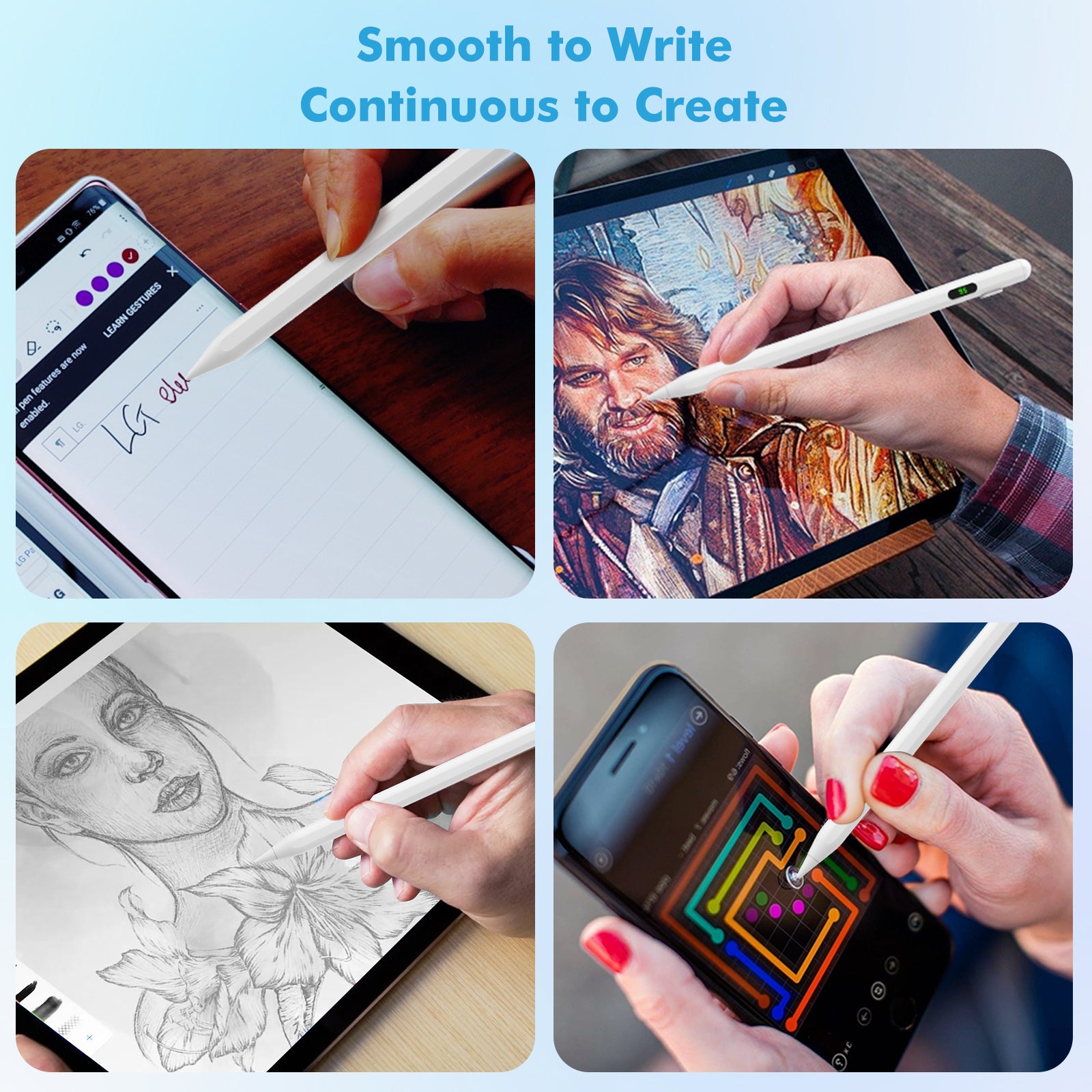 Touch Screen Amazon Fire Tablet Drawing Stylus MoKo Stylus Pen For