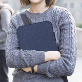 MoKo 9-11 Inch Tablet Sleeve Bag Carrying Case Fits New 11inch iPad Air M3, iPad A16 2025, iPad Pro 11 M4, Air 5/4/3, iPad 10/9/8th Gen, Tab S8/S9 11", Navy Blue