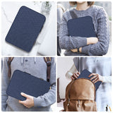 MoKo 9-11 Inch Tablet Sleeve Bag Carrying Case Fits New 11inch iPad Air M3, iPad A16 2025, iPad Pro 11 M4, Air 5/4/3, iPad 10/9/8th Gen, Tab S8/S9 11", Navy Blue